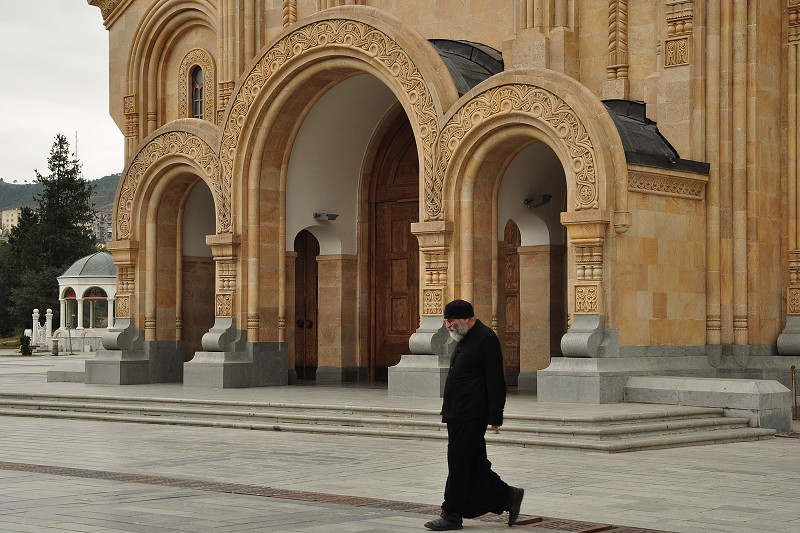 Kavkaz - Gruzie 2012 - katedrála Sameba, Tbilisi 