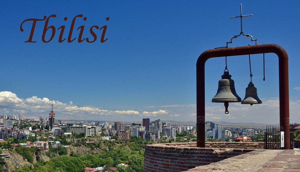 Gruzie - Tbilisi - pevnost Narikala 