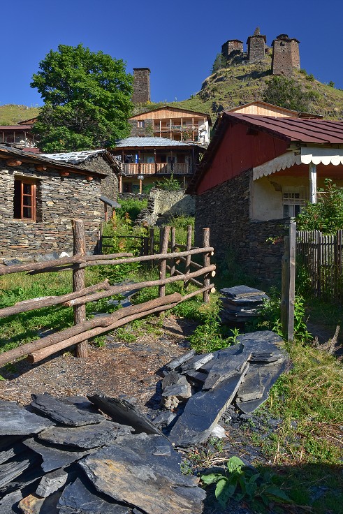 Gruzie - Horní Omalo, Tušetie 