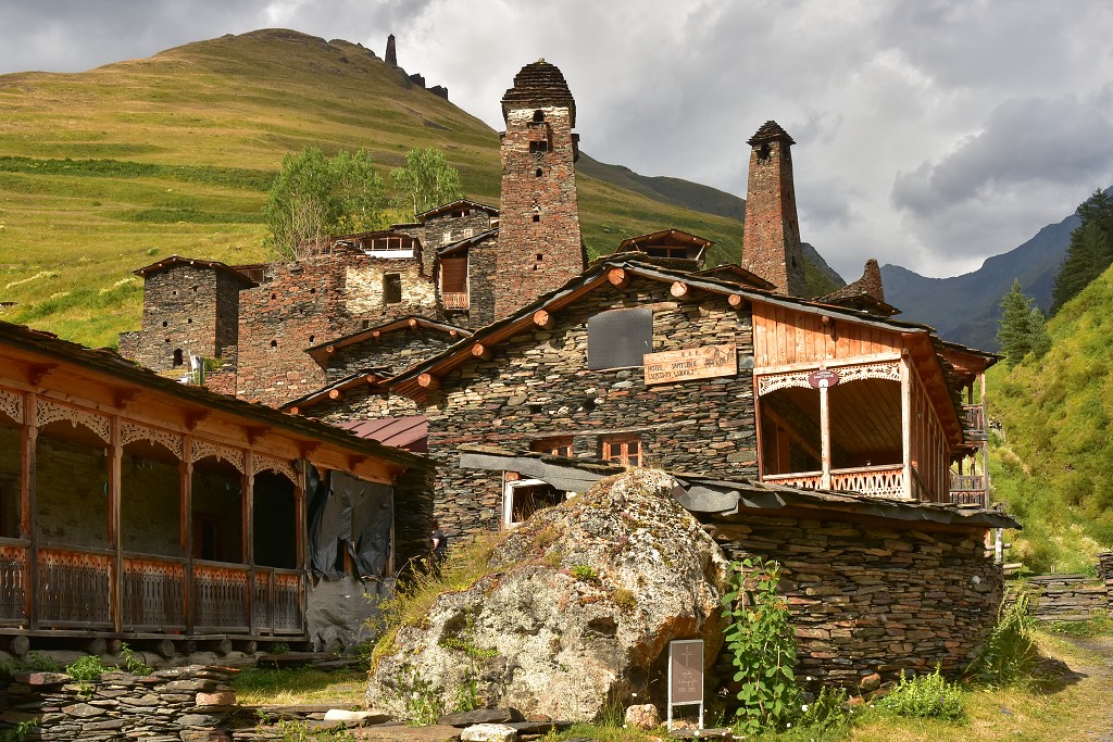 Gruzie - vesnice Dartlo, Tušetie 