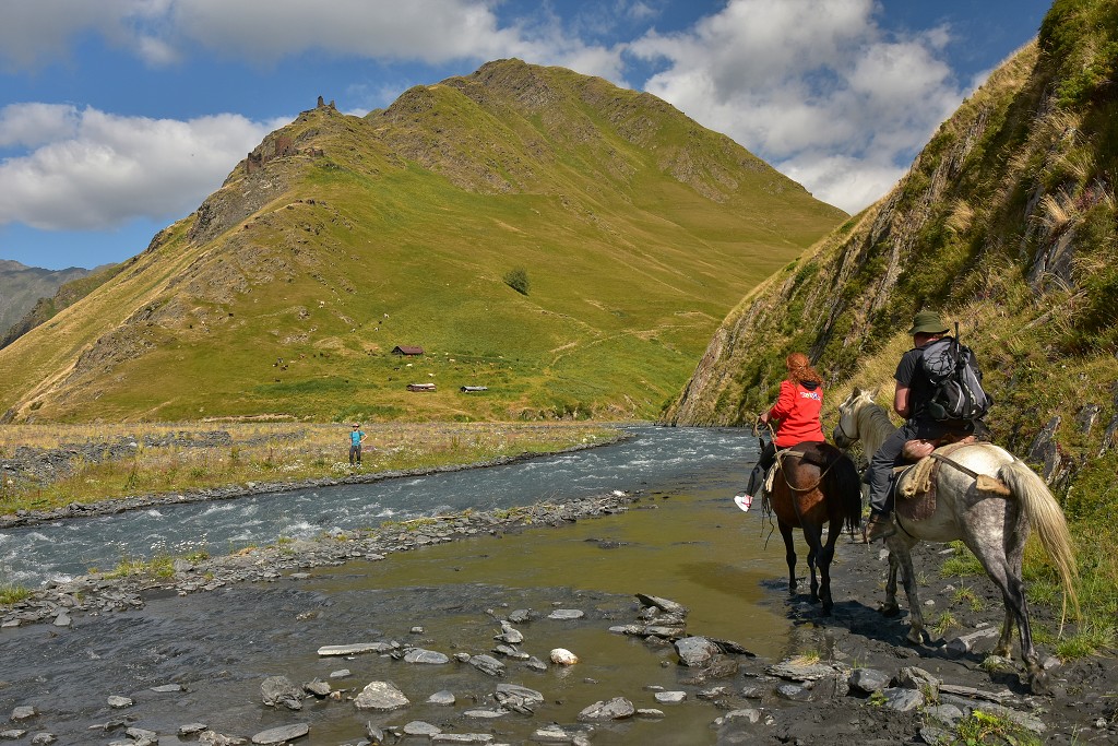 Gruzie - u Girevi, Tušetie 