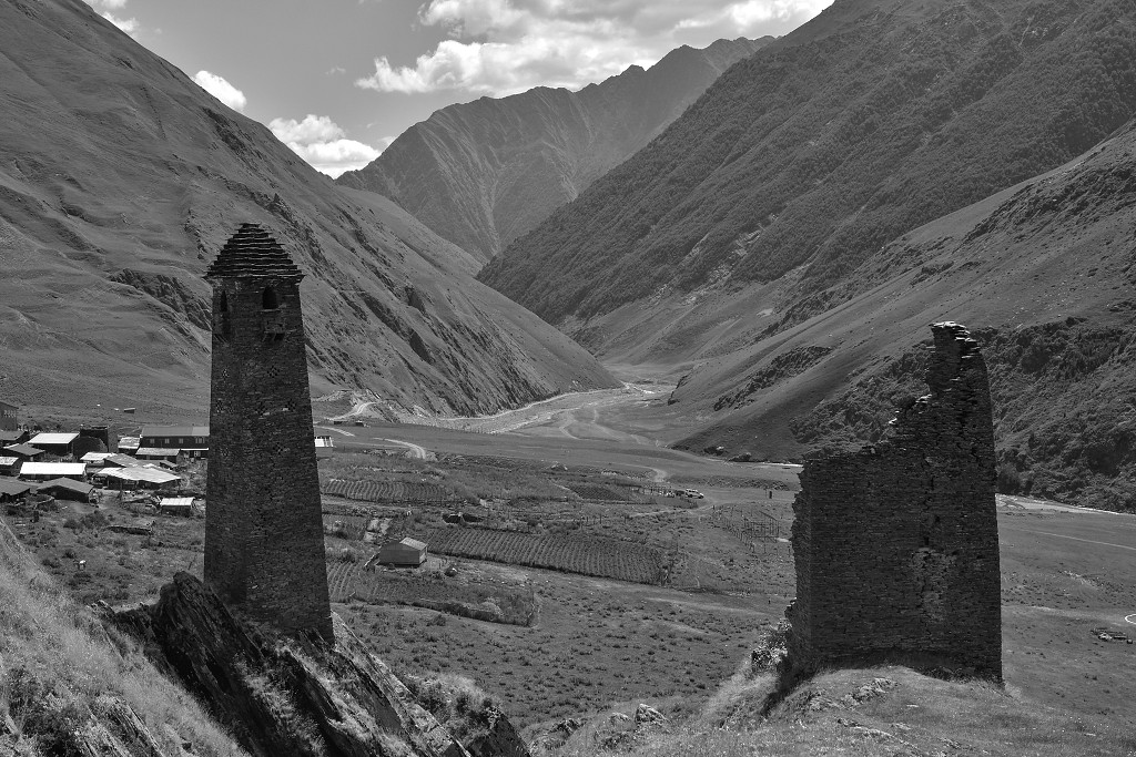 Gruzie - Girevi, Tušetie 