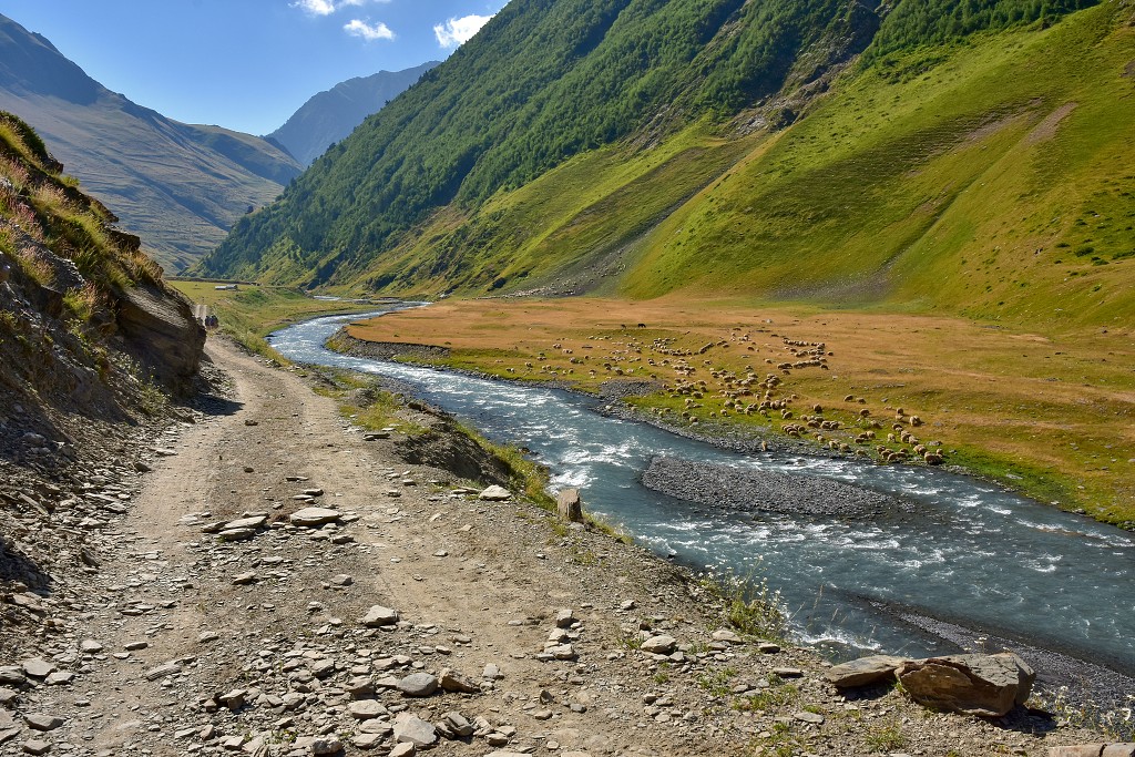 Gruzie - mezi Girevi a Parsmou 