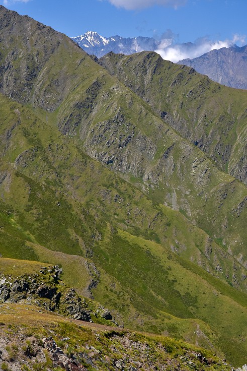 Gruzie - z Parsmy do průsmyku Nakle-Kholi 2903 m 