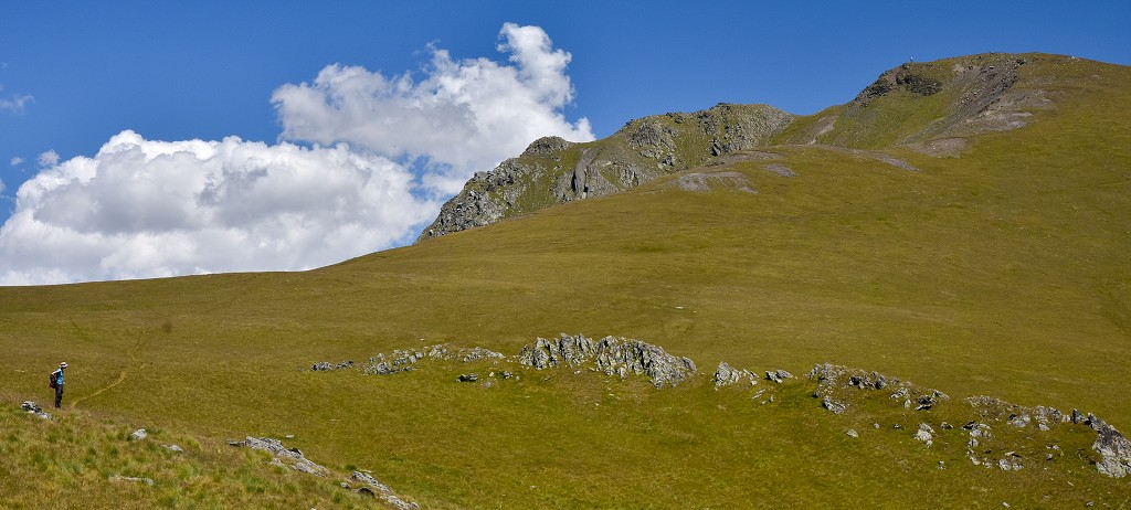 Gruzie - v průsmyku Nakle-Kholi 2903 m 