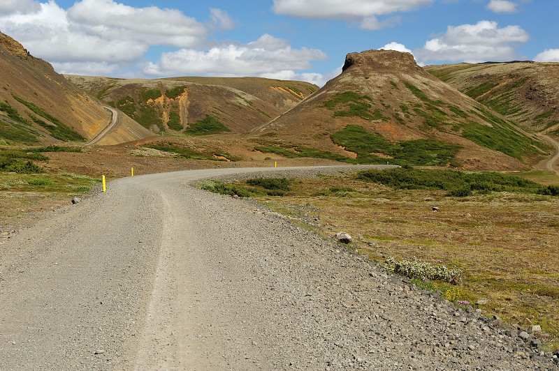 Island 2011 - z Þingvellir po R52 na sever 