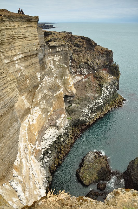 Island 2011 - jih poloostr. Snæfellsnes -útesy Lóndrangar 