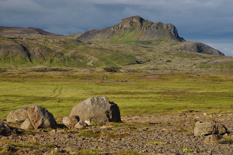 Island 2011 - poloostr. Snæfellsnes - u Rifu 