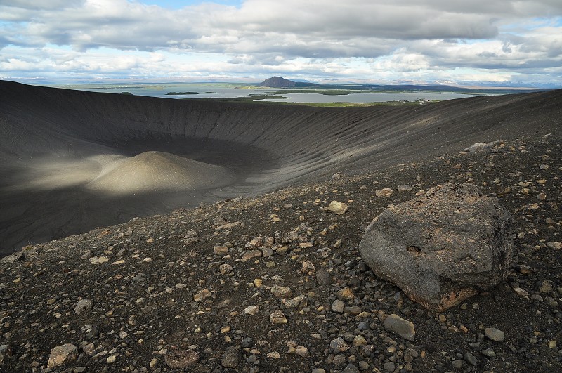 Island 2011 - kráter Hverfell, Mývatn 