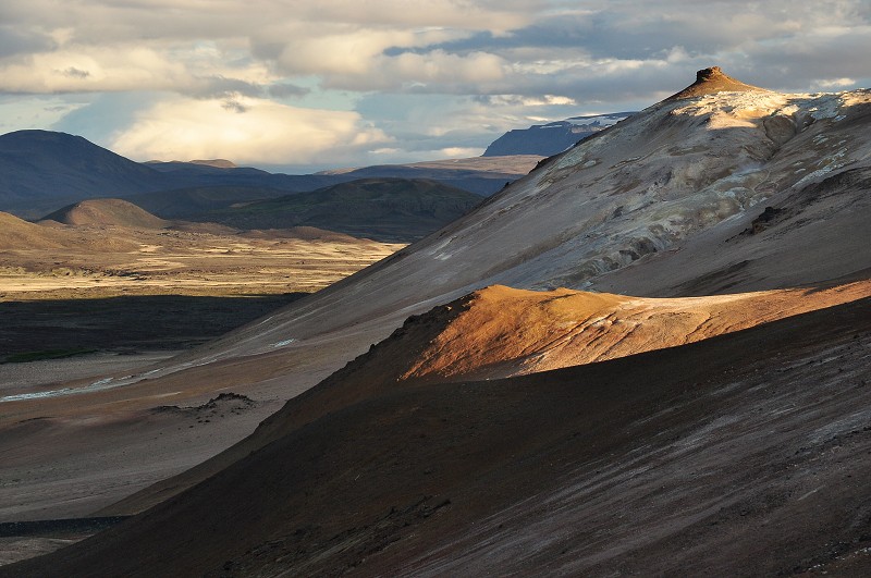Island 2011 - večer a noc v Námafjallu 