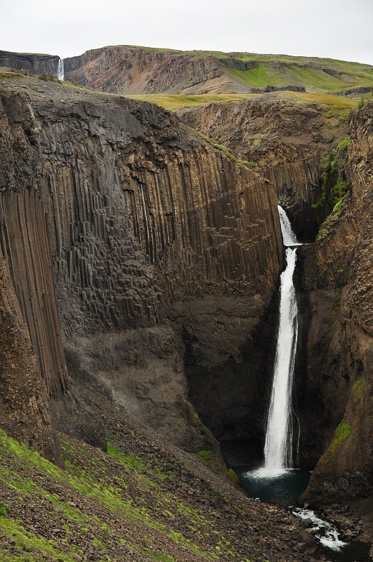 Island 2011 - vdp.Litlanesfoss jižně od Eggilsstaðiru 