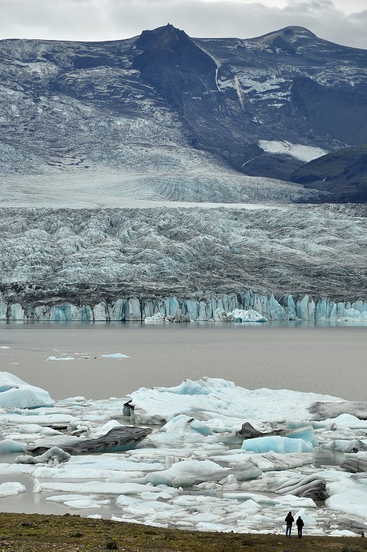Island 2011 - laguna Breiðarlón, Vatnajökull 