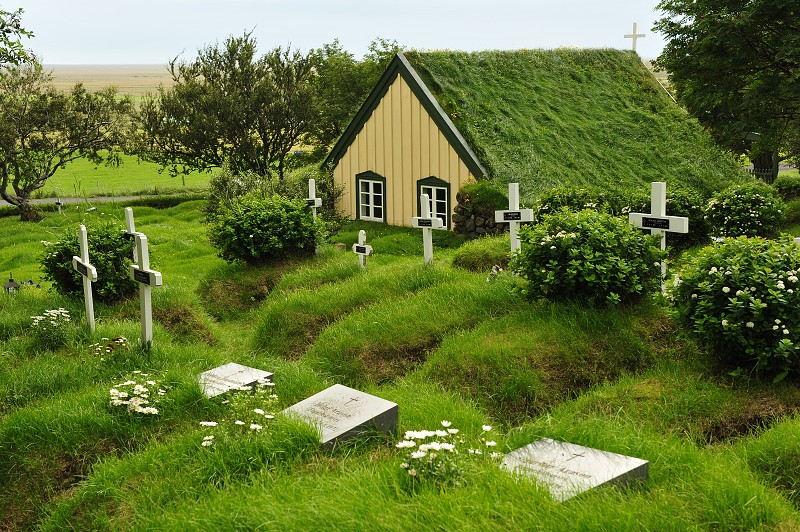 Island 2011 - kostelík v Litlahof 