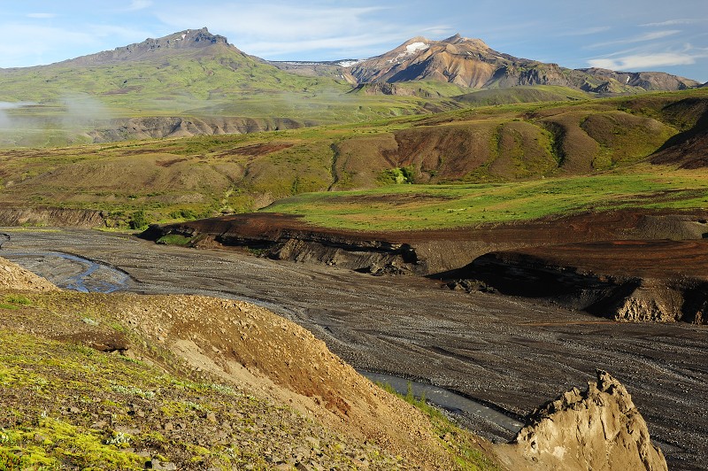 Island 2011 - Þórsmörk- údolí ř. Þröngá 