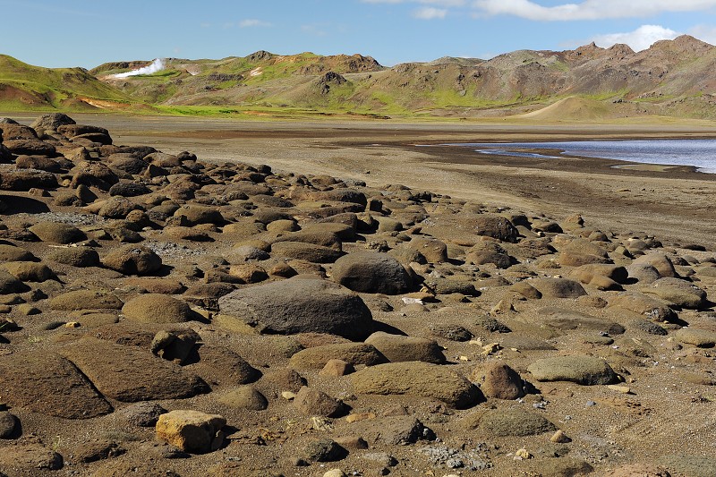Island 2011 -  u jez. Kleifarvatn, poloostr. Reykjanes 
