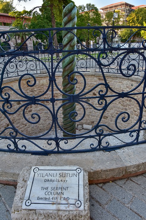 Istanbul - Serpent column, Hippodrom 