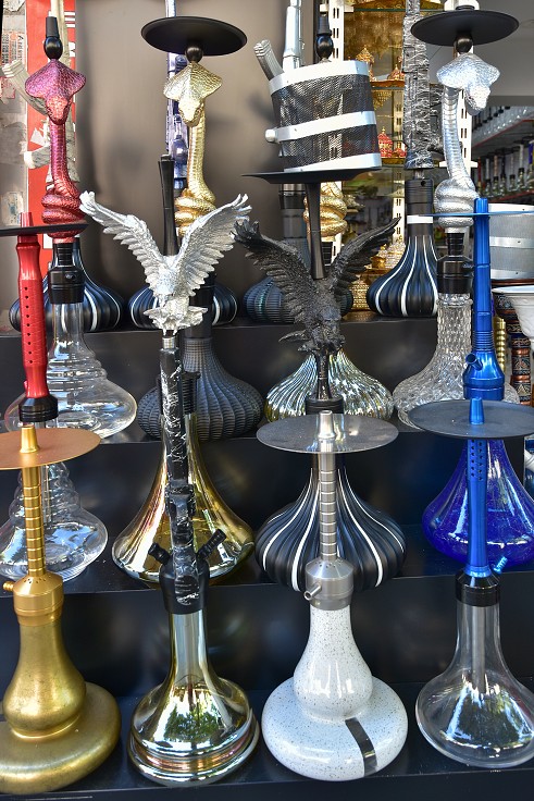 Istanbul - Vodní dýmky 