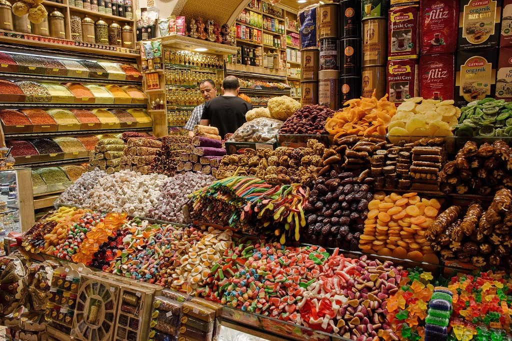 Istanbul - Egyptský bazar, Istanbul 