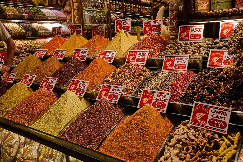 Istanbul - Egyptský bazar, Istanbul 