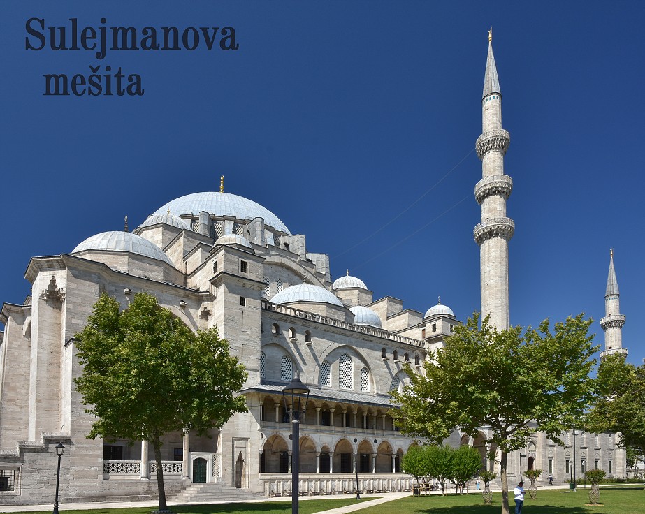 Istanbul - Sulejmanova mešita, Istanbul 
