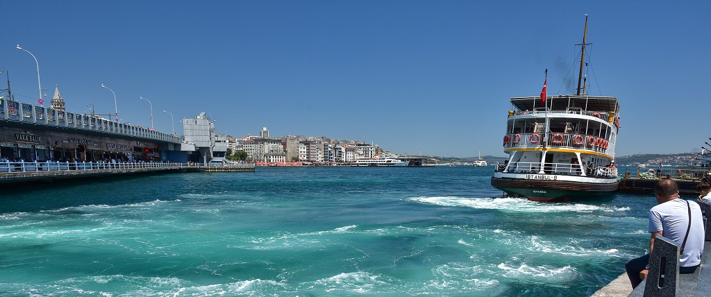 Istanbul - Galatský most 