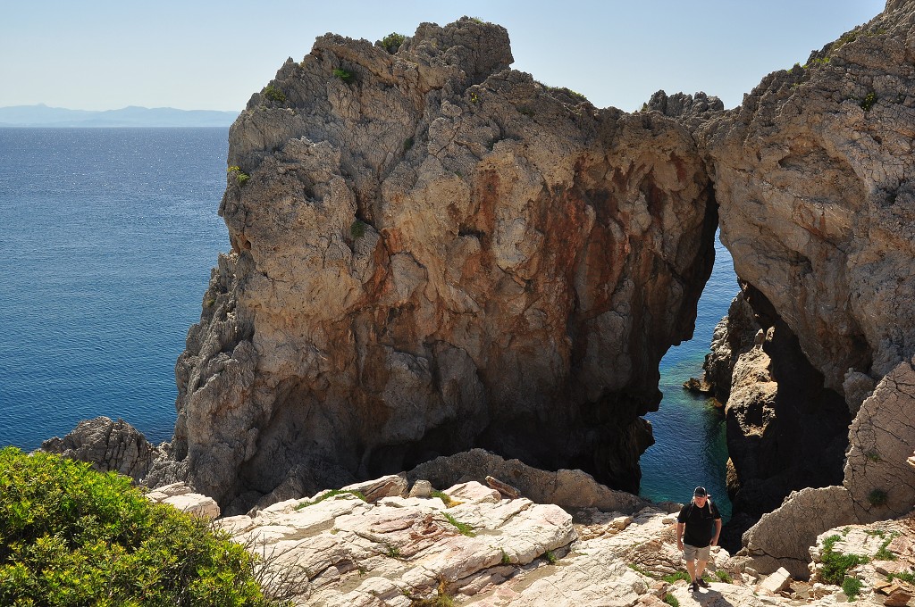 Kréta - skalní útvary u Agios Pavlos 