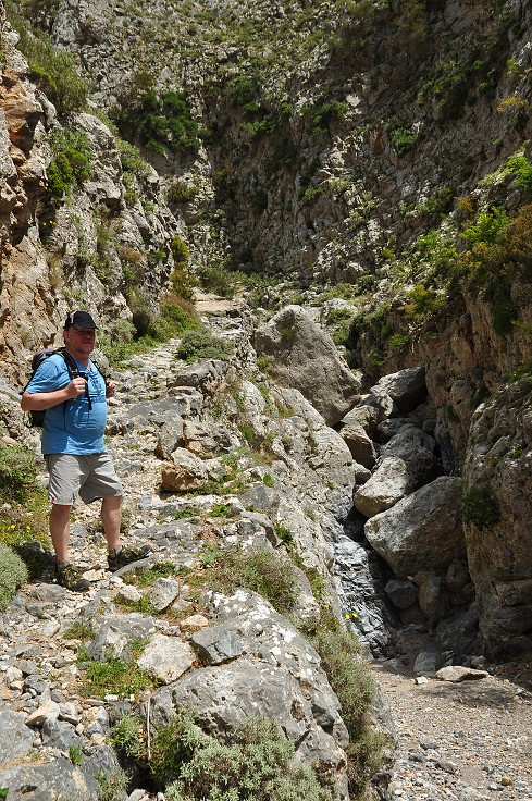 Kréta - soutěskou Kallikratianó z Patsianos ke Kallikratisu 