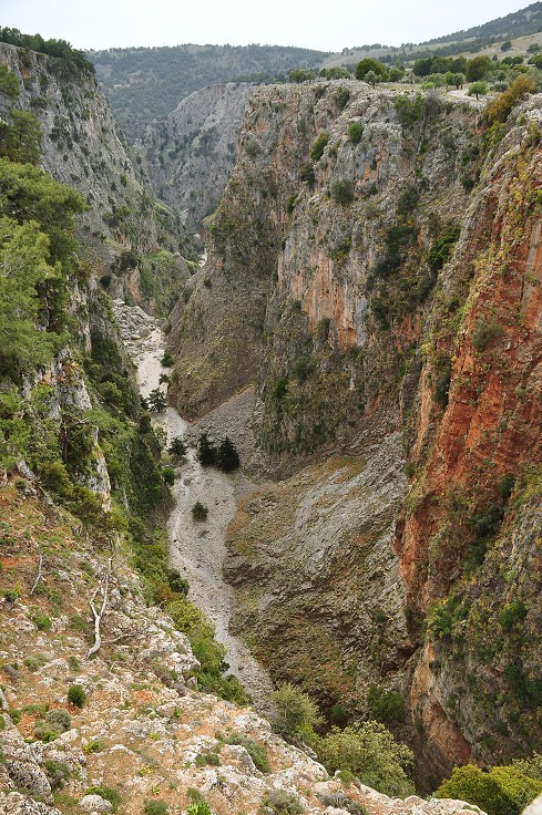 Kréta - soutěska Arádhena 