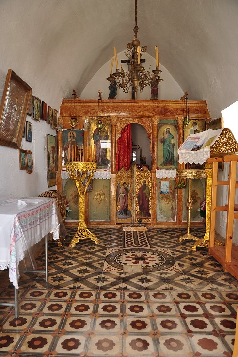 Kréta - kostelík Ag. Katarini nad Anopolis 
