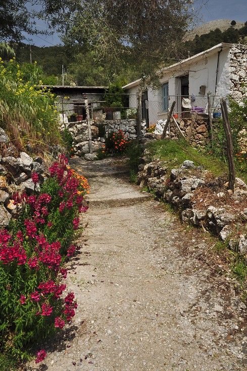 Kréta - na konci světa - Agios Ioannis, v horách záp. od Chora Sf. 