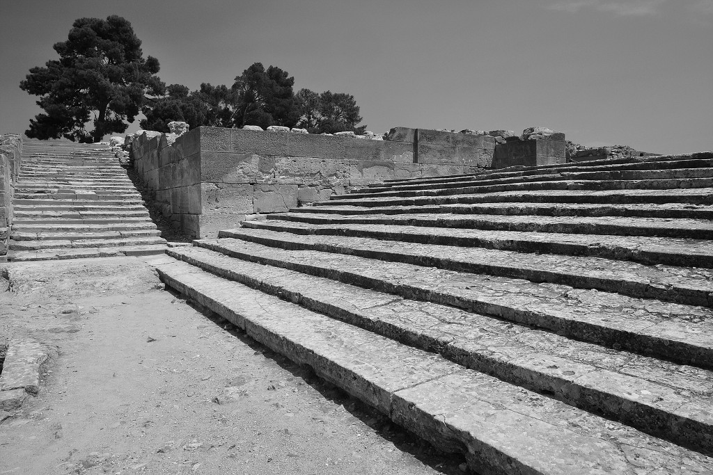 Kréta - minojský palác Faistos (Festos) 