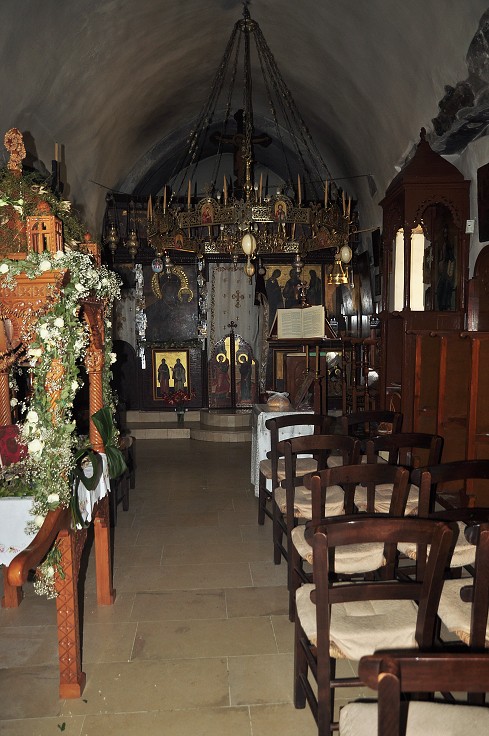 Kréta - klášter Moni Odigítrias, jv. od Mataly 