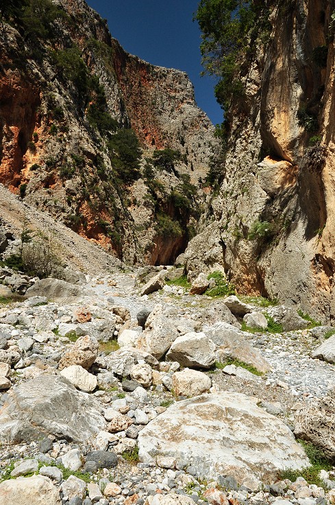 Kréta - soutěska Arádhena - ze zátoky Mármara do vsi Arádhena 