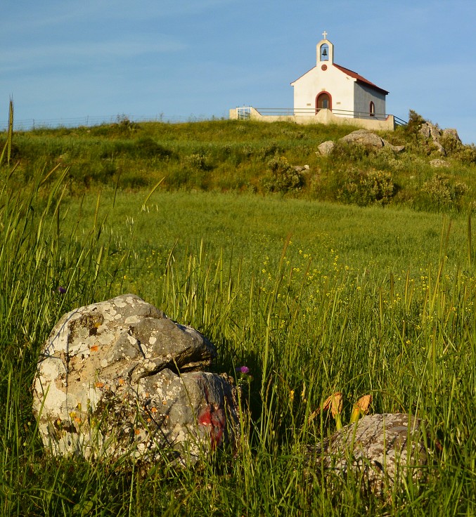 Kréta - kostelík u Kanevos nad Plakiásem 