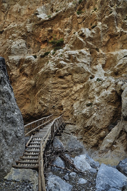 Kréta - soutěska Rouwas, u Ano Zaros 