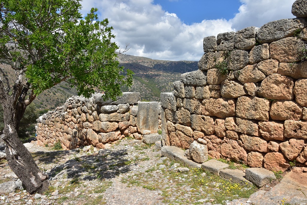 Kréta - Dórské město Lato, sev. od Kritsá 