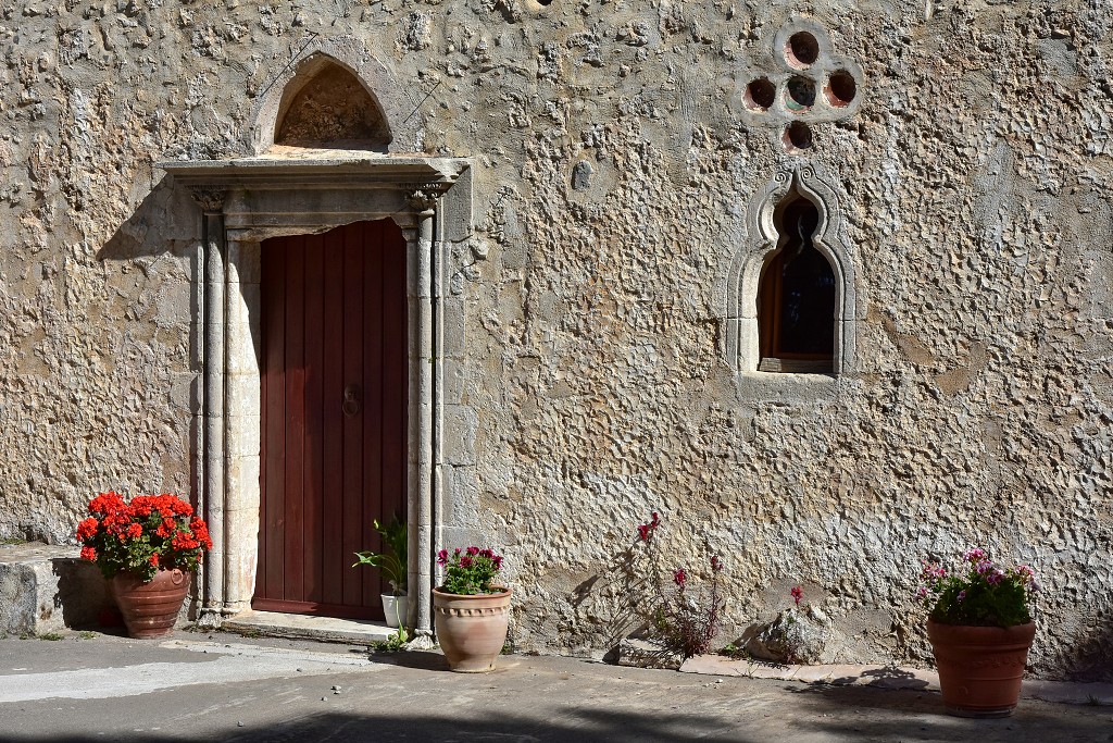 Kréta - Vrontisi monastery, u Zarosu 