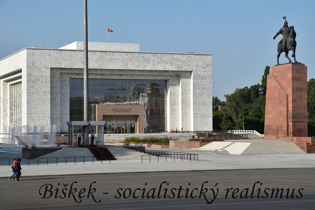 Kyrgyzstán - Státní historické muzeum, Biškek 