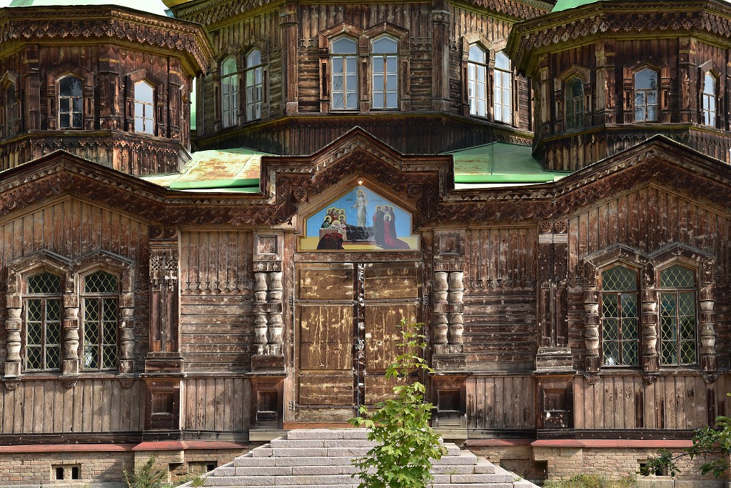 Kyrgyzstán - pravoslavná Katedrála svaté Trojice, Karakol 