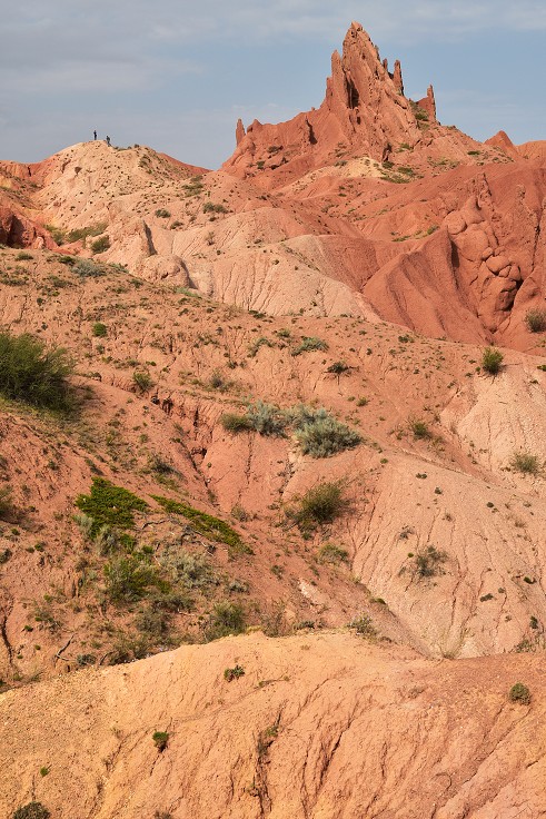 Kyrgyzstán - kaňon Skazka, již. břeh Issyk-Kulu 