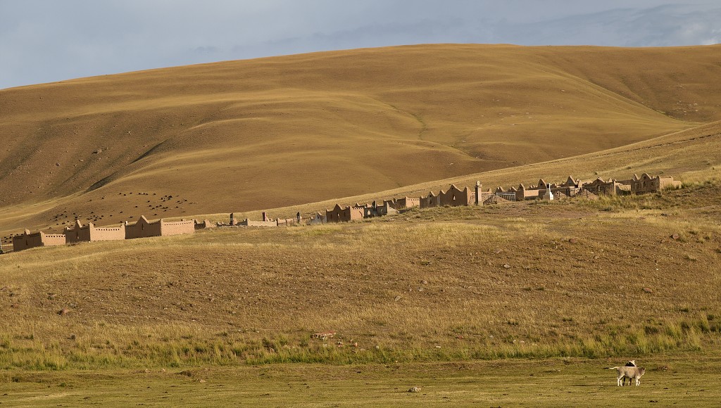Kyrgyzstán - údolím ř. Kaja-Kujur ze Sari-Bulak do Ak-Kiya 