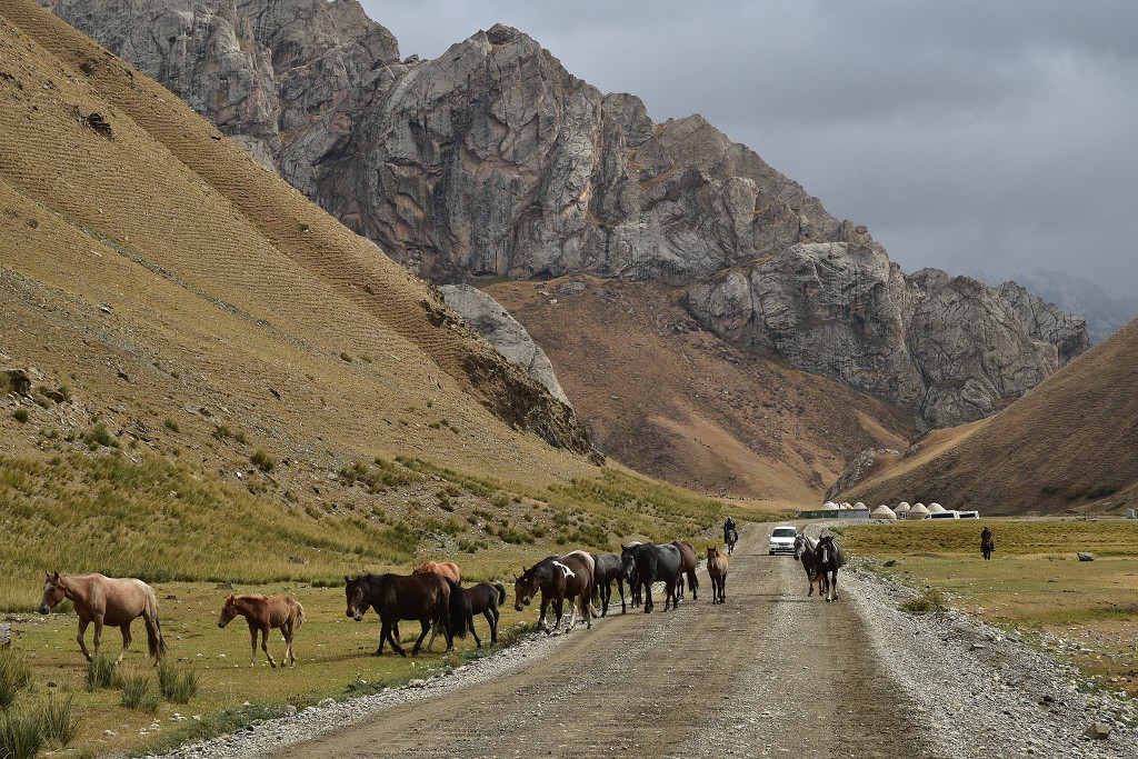 Kyrgyzstán - v údolí Taš Rabat 