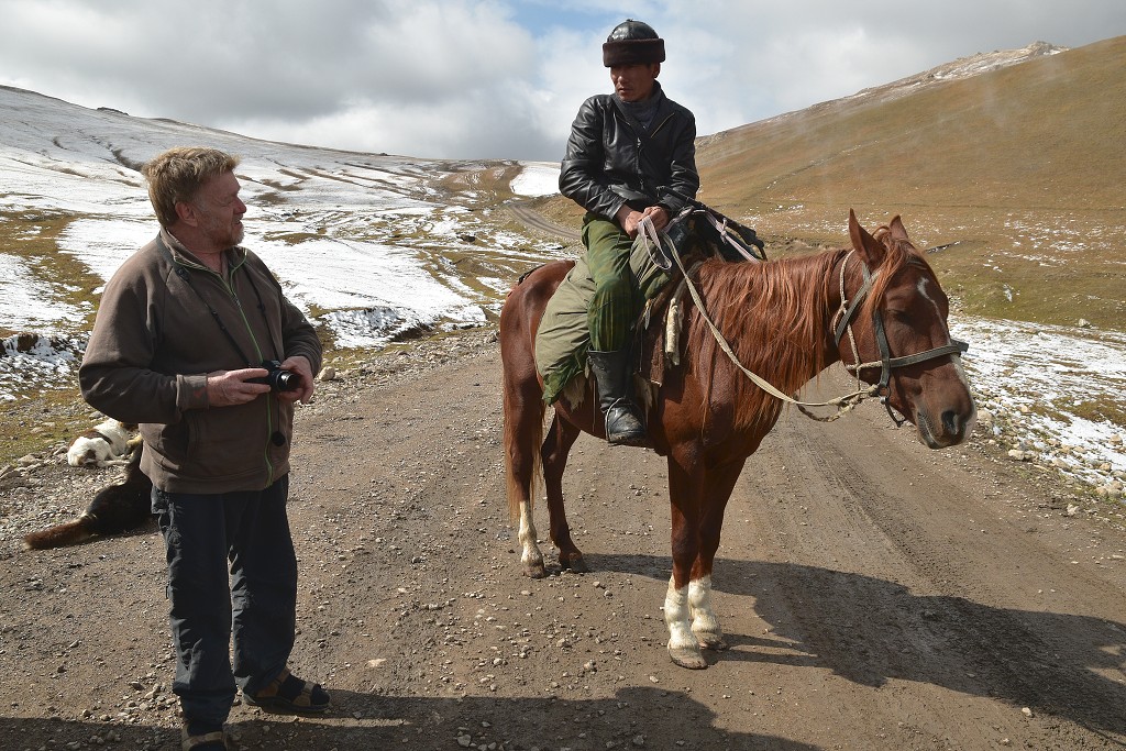 Kyrgyzstán -  od Jangi-Talap k jezeru Song-Köl 