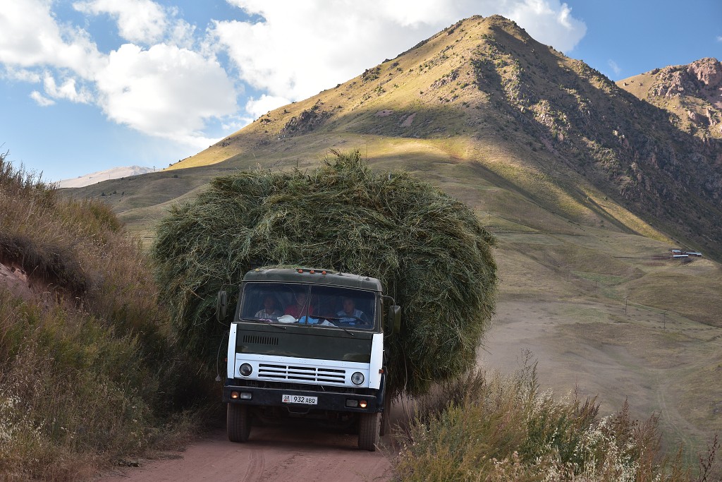 Kyrgyzstán - na cestě mezi ř. Kökömeren a Noot-Toluk 