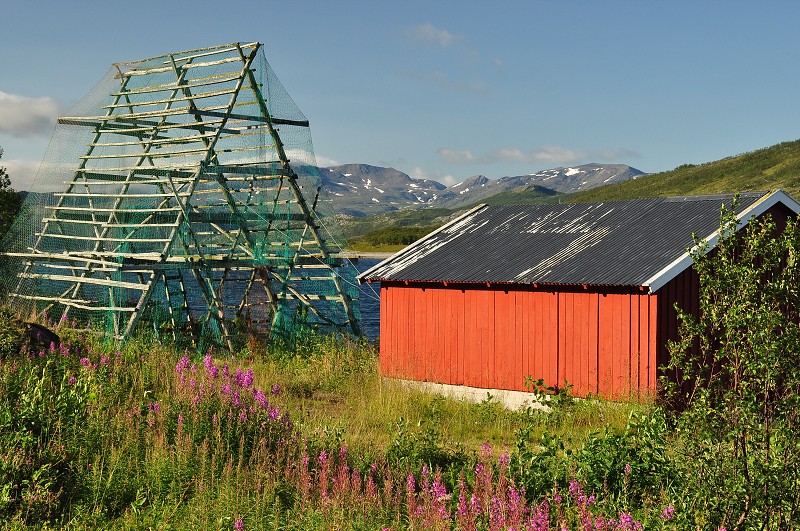 Laponsko 2014 - Straumfjorden, rameno Reisafjordu 