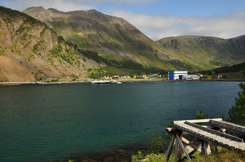 Laponsko 2014 - městečko Øksfjord 