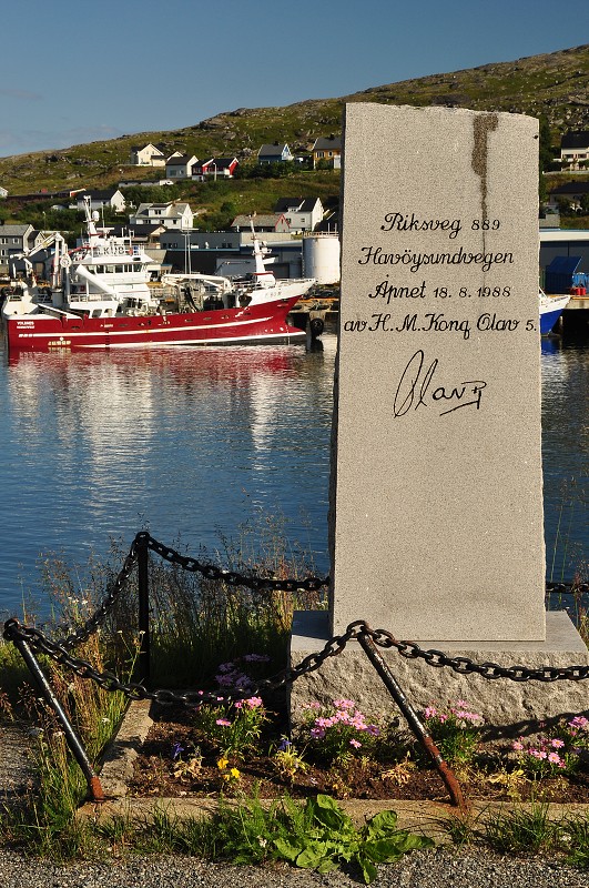 Laponsko 2014 - návštěva norského krále, Havøysund, 71° s.š. 