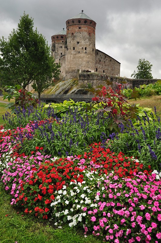 Laponsko 2014 - hrad Olavinlinna; Savonlinna, Finsko 