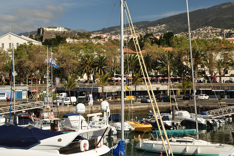 Madeira 2013 - marina ve Funchalu 