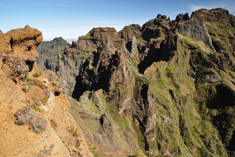Madeira 2013 - trasa Pico do Arieiro - Pico Ruivo 